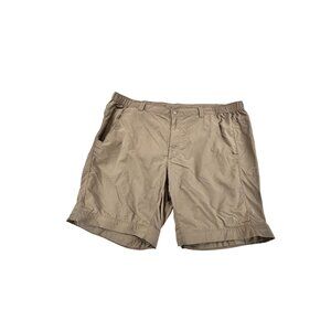 The North Face Shorts Mens Khaki Nylon Hiking Size XL